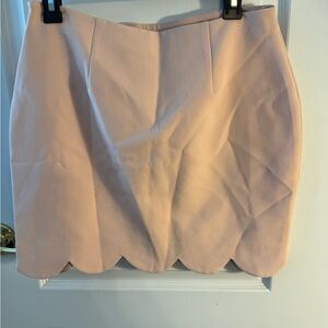 Scalloped edge skirt in size large. Worn once